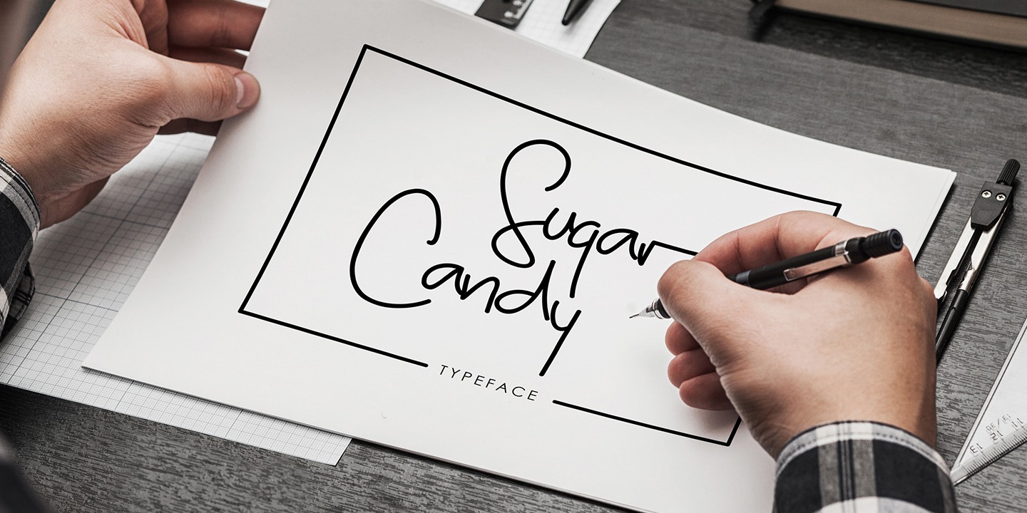 Шрифт Sugar Candy